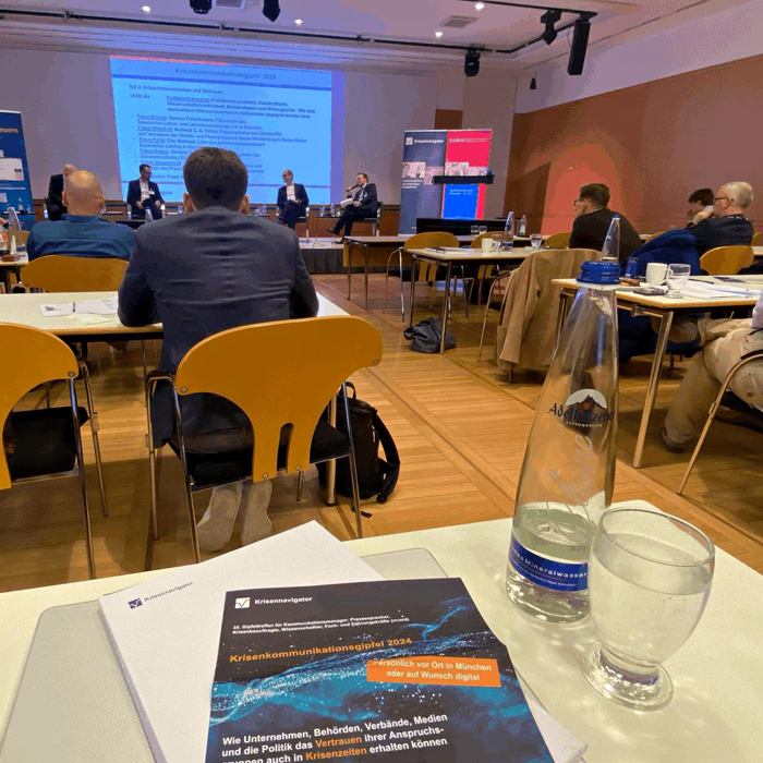 Wertvolle Einsichten beim #Krisenkommunikationsgipfel 24 in München